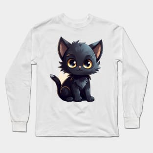 Black Panther Kitty Long Sleeve T-Shirt